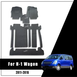 For Hyundai H-1 H1 2016 2015 2014 2013 2012 2011 (7 seats) Car Floor Mats Auto Carpets Interiors Accessories Waterproof Foot Rug