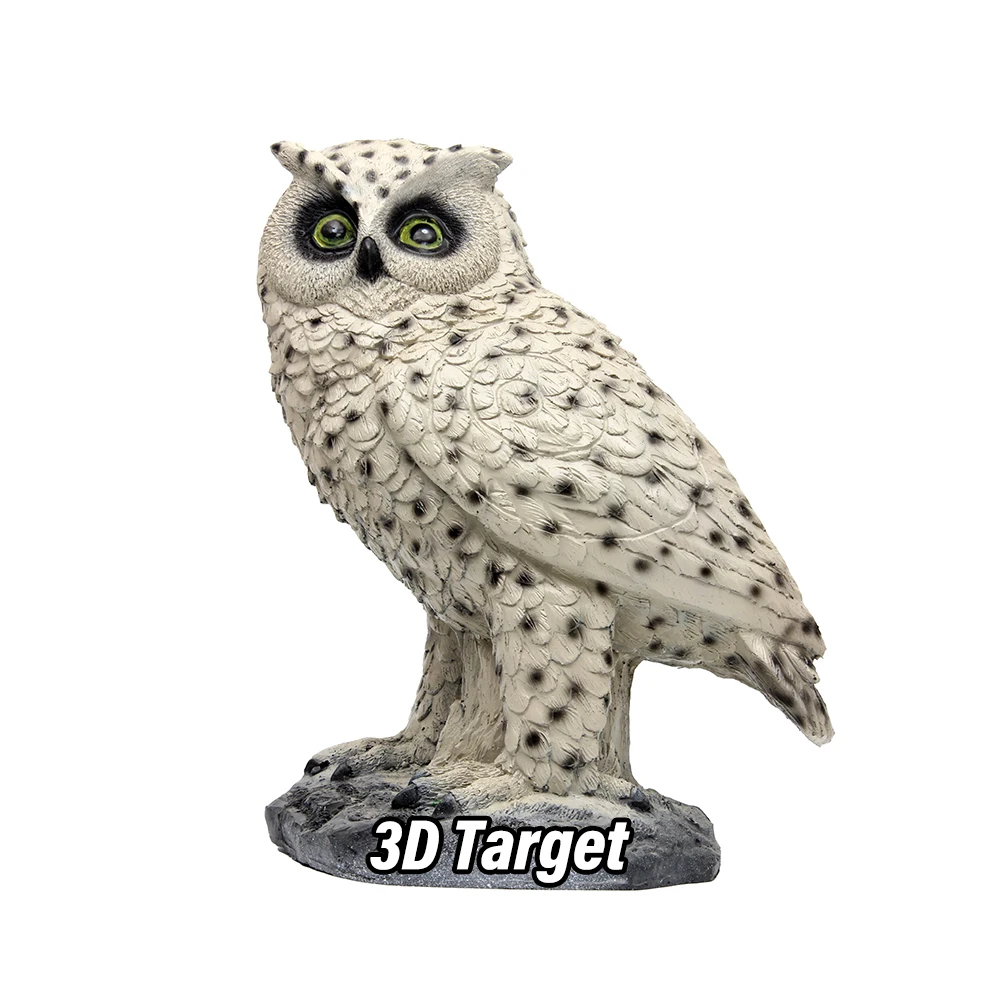 Sanding Sports Owl Targets Replica Animal Targets 3D Archery Targets For Field Spotting