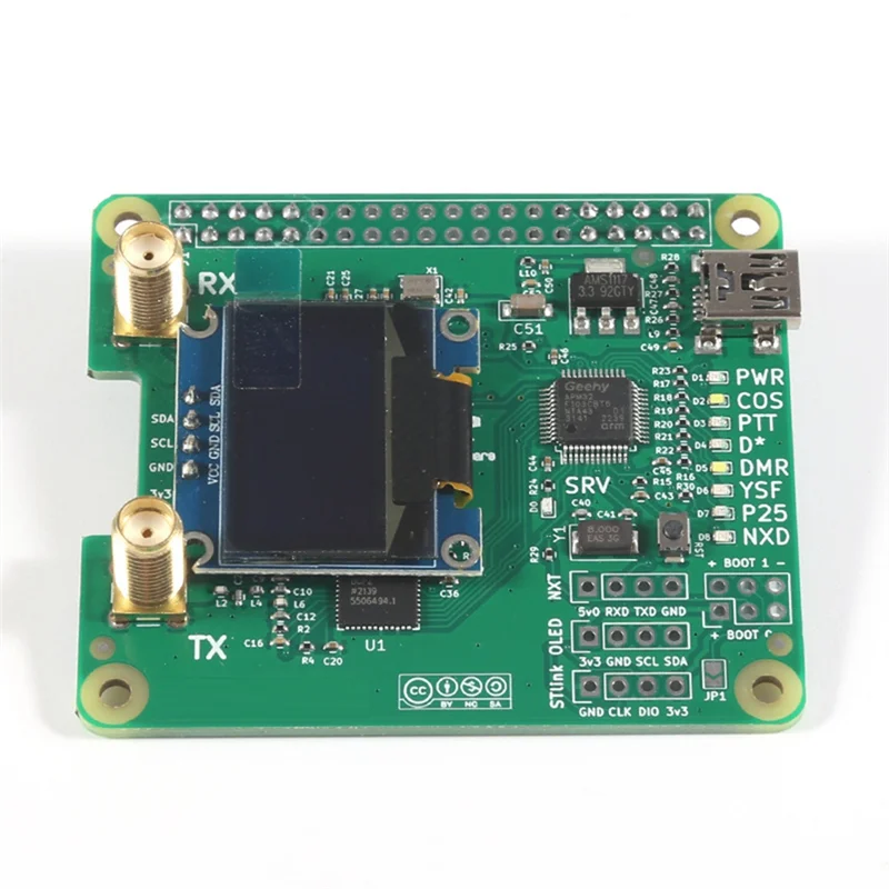 AC56-Extended Mmdvm Hotspot Duplex Mmdvm With Screen Multi-Function Convenience Module With Usb Version
