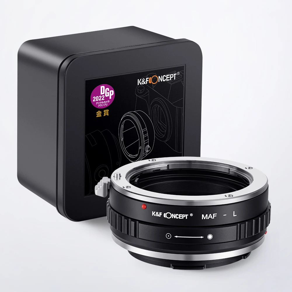 

K&F Concept MAF to LSL Lens Adapter MINOLTA AF MAF Mount Lens to Leica TL TL2 CL SL SL2 Panasonic S1 S1R S1H S5 Sigma fp fpL