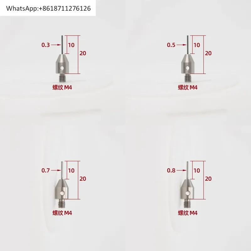 1pcs M4 Stylus for CNC Machine Tool Probe Compatible with Renishaw Steel Rod Tip Precision Measurement Accessory