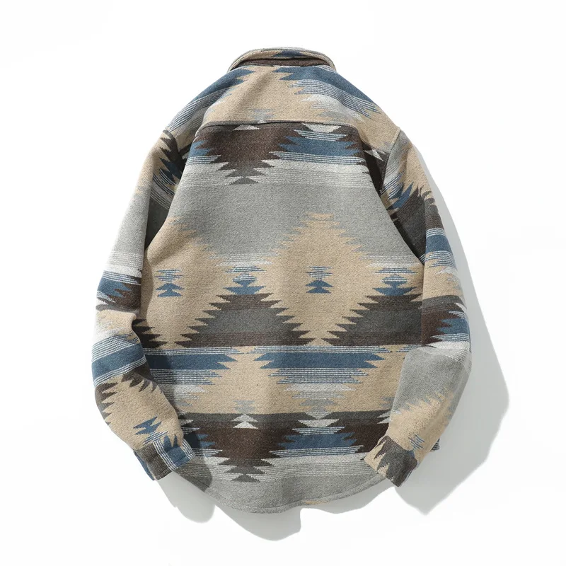 2023 Herfst Winter Nieuwe Katoenen Heren Casual Klassiek Modieus Shirt Met Lange Mouwen Heren Plus Fluwelen Dik Warm Hoogwaardig Shirt