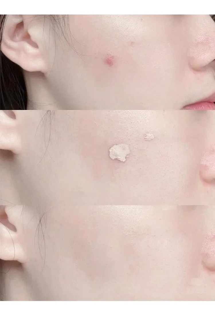 Feuchtigkeitsspendende Aufhellende Concealer-Creme Volle Deckkraft Foundation Abdeckung Akne Augenringe Ölkontrolle Flüssiger Gesichtskontur-Stift – Detail 15