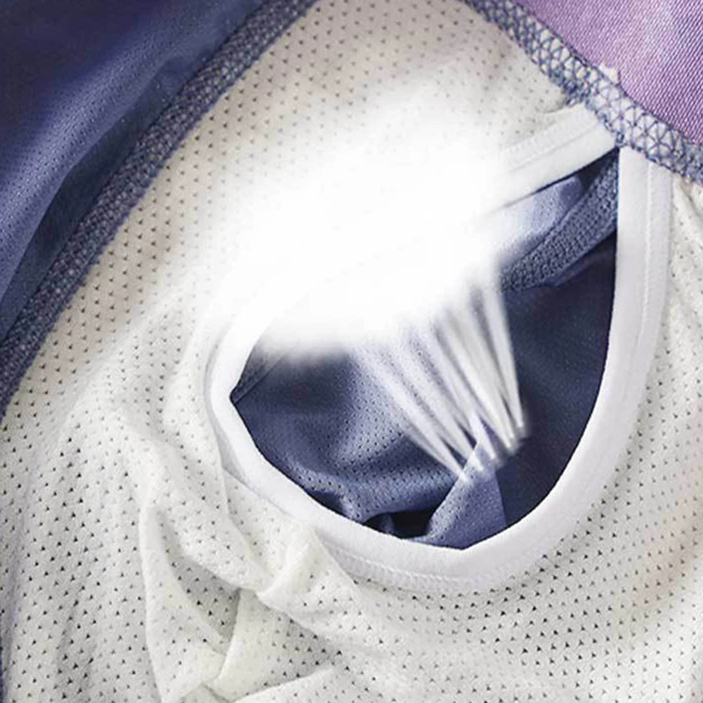 

Модное спортивное мужское нижнее белье, удобные боксеры из ледяного шелка с длинными штанинами, шорты-боксеры с дышащей сеткой и отдельной сумкой