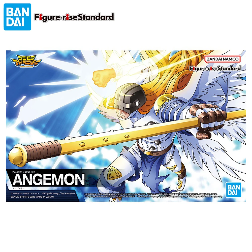 

In Stock Bandai Figure-rise Standard Angemon (Digimon Adventure) Nice Assembling Anime Action Figure Collectible Model Kit Toys