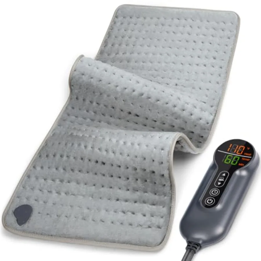 

Электрическая грелка для облегчения боли в спине и судорог, влажная грелка для плеч, колена, шеи, 6 режимов нагрева, автошу