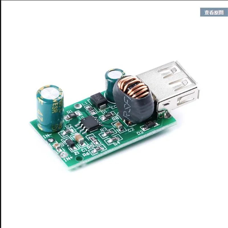 5V2AUSB Electric Vehicle Mobile Phone Charging Module DC12-80V to 5V Step-Down Panel Instrument Equipment