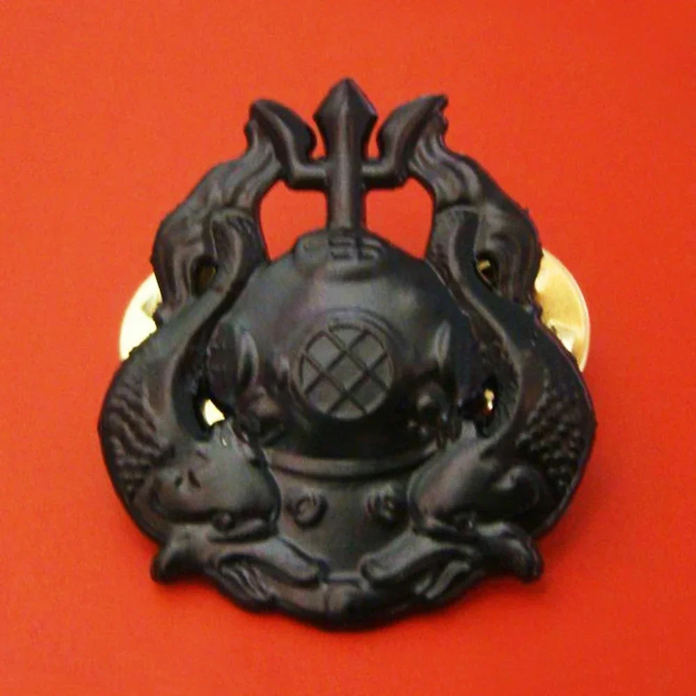 US Army Master Diver Badge Insignia Scuba Diving Operations Pin Cockade Black