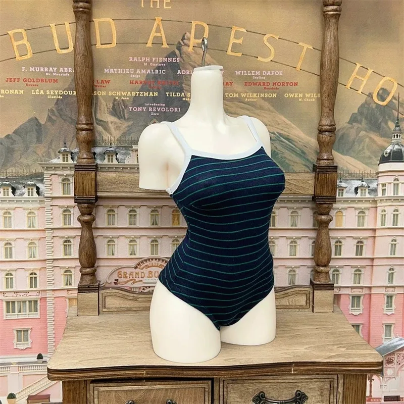 

BJD Doll Toy Clothes Swimsuit Set Girls 1/3 1/4 Soft Elegant Blue Formfitting Strappy Onesie Simple Daily Gifts Doll Accessories