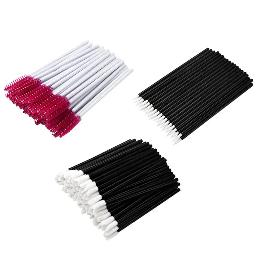 أدوات توزيع المكياج للاستعمال مرة واحدة، 150 قطعة من الأحمر إلى