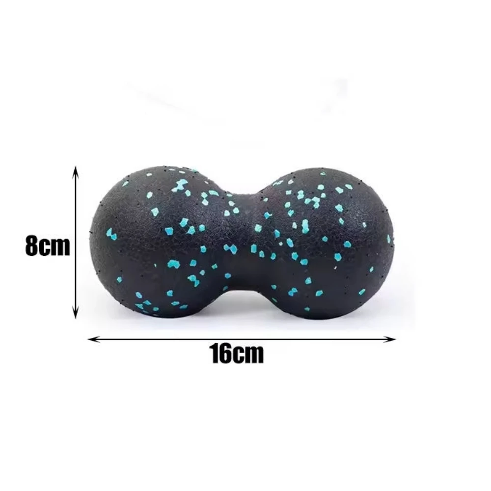 EPP اليوغا كرات الفول السوداني تدليك الجسم فآسيا الكرة عالية الكثافة العضلات الاسترخاء لاكروس اللياقة البدنية كرة الليفة العضلية تخفيف الألم