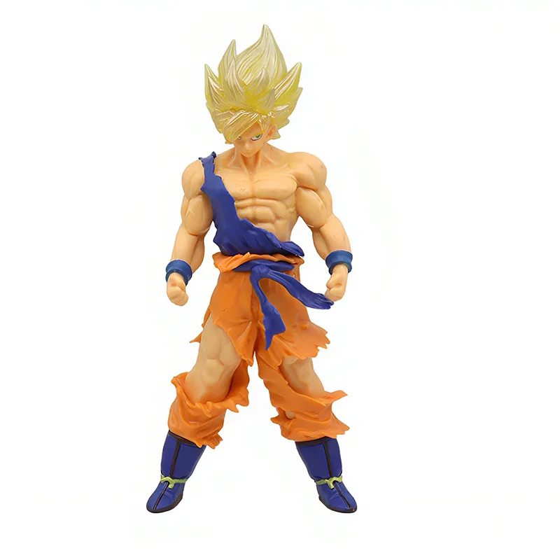 Dragon Ball Z Super Saiyan Аниме Фигурка Модель GK Rose Goku Фигурка DBZ Gohan Фигурки Вегета Статуя Коллекция Игрушка Figma
