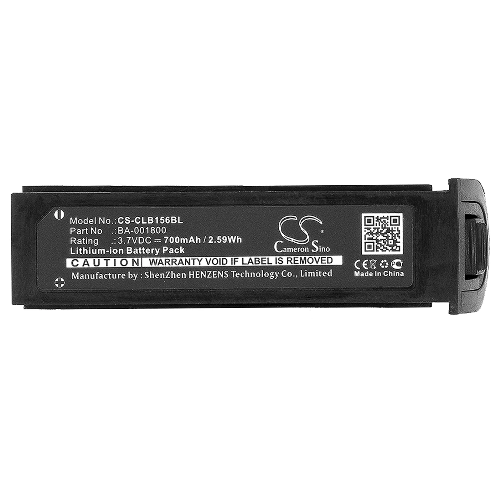 

For CipherLAB 1560, 1562, 1564 Barcode Scanner Battery BA-001800, KB1A371802963 / 700mAh