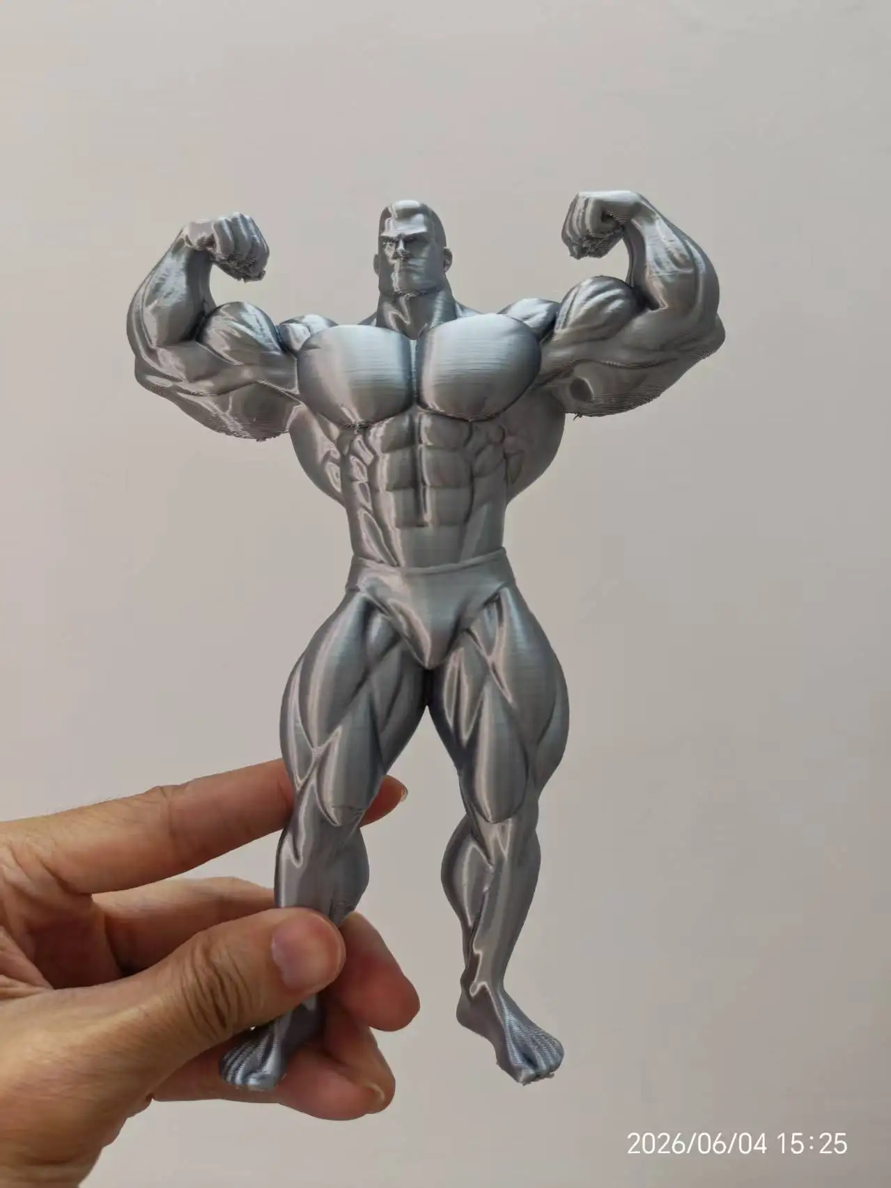 Muscular Male Bodybuilding Champion, Strongman Sculpture, Gym Decoration Item, Fitness Figurine