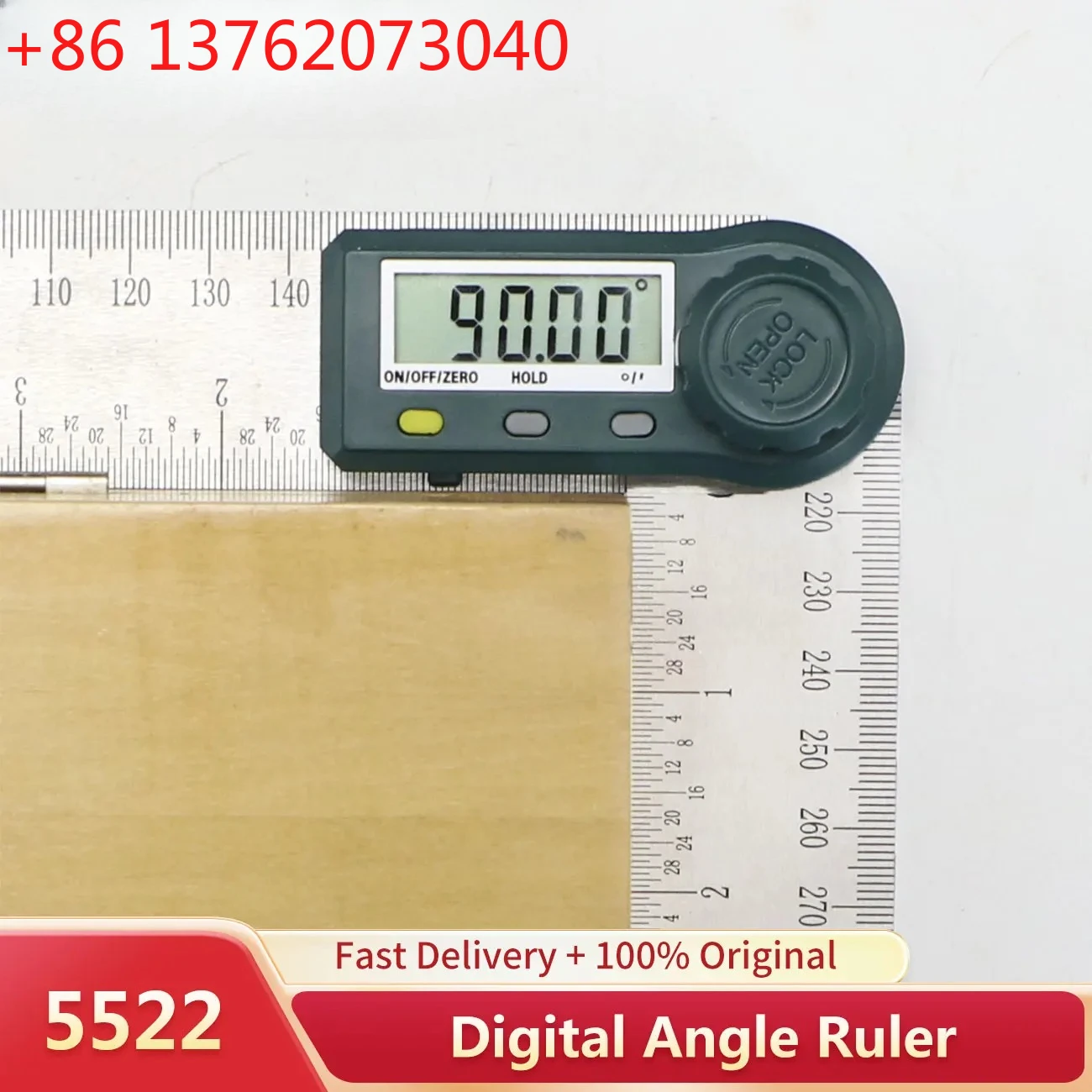Digital Angle Ruler Finder Protractor,Angle Finder Ruler with 7inch/200mm,Angle Measuring Tool for Carpenter Wood Working