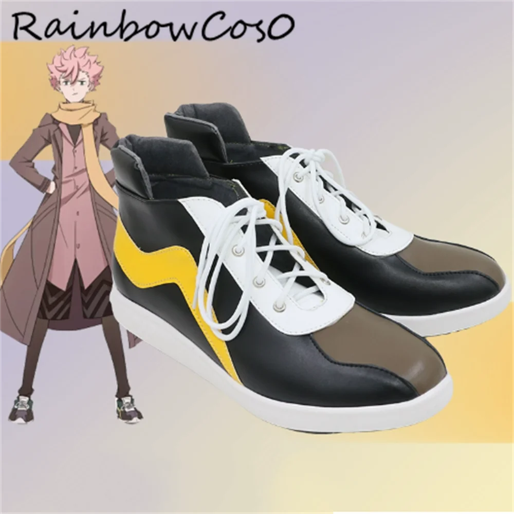 

Narihisago Akihito ID:INVADED Cosplay Shoes Boots Game Anime Party Halloween RainbowCos0 W4915