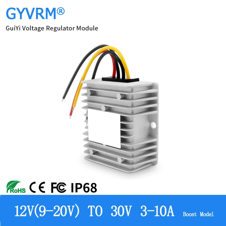 DC-DC محول طاقة 12 فولت إلى 30 فولت دفعة محول 9-20 فولت إلى 30 فولت 3-10A دفعة محول 12 فولت إلى 30 فولت خطوة حتى 12 فولت إلى 32 فولت الداعم