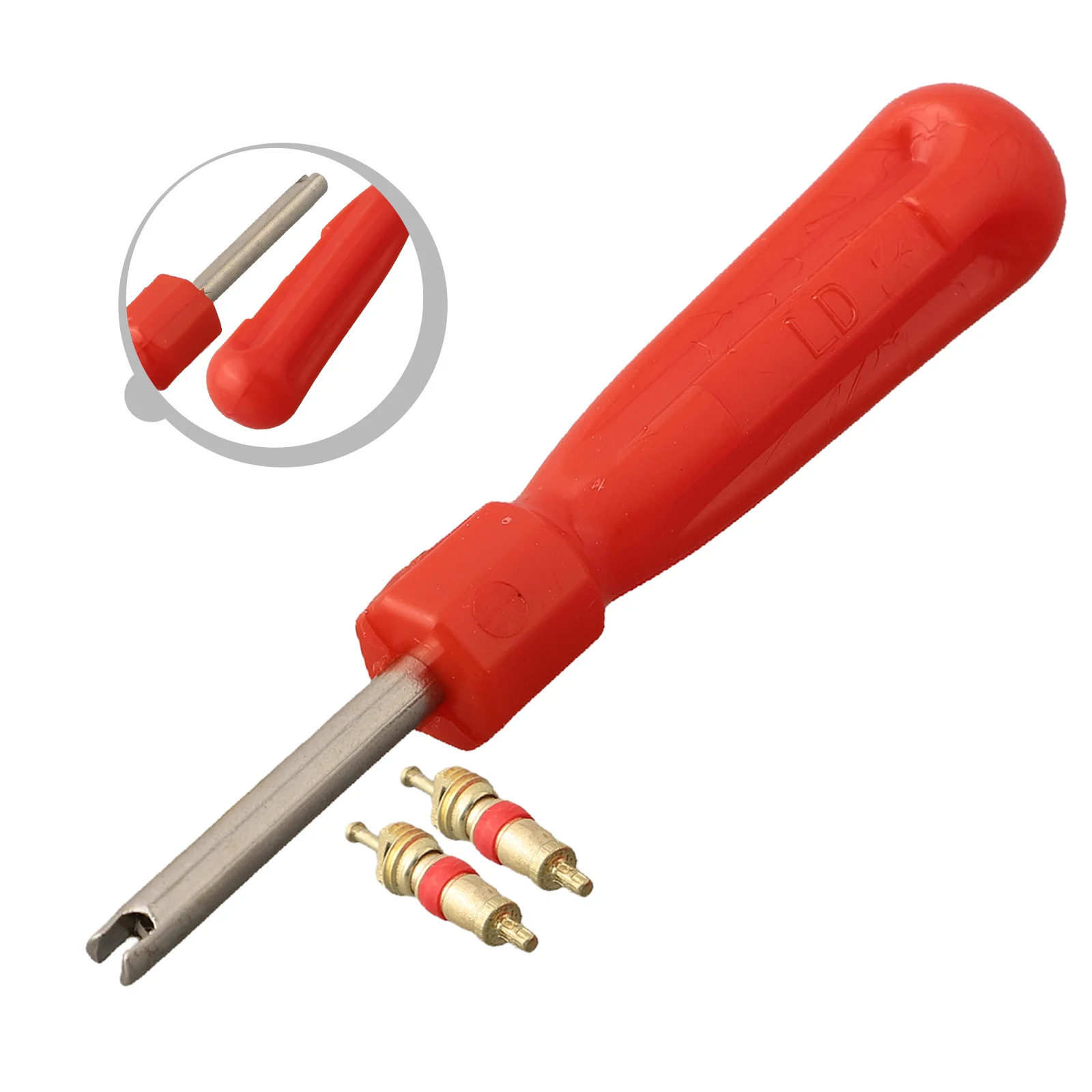 Expansion Vessel Core Valve Service Kit with Hand Pump for Gas Boiler Central Heating System Maintenance Tasks
