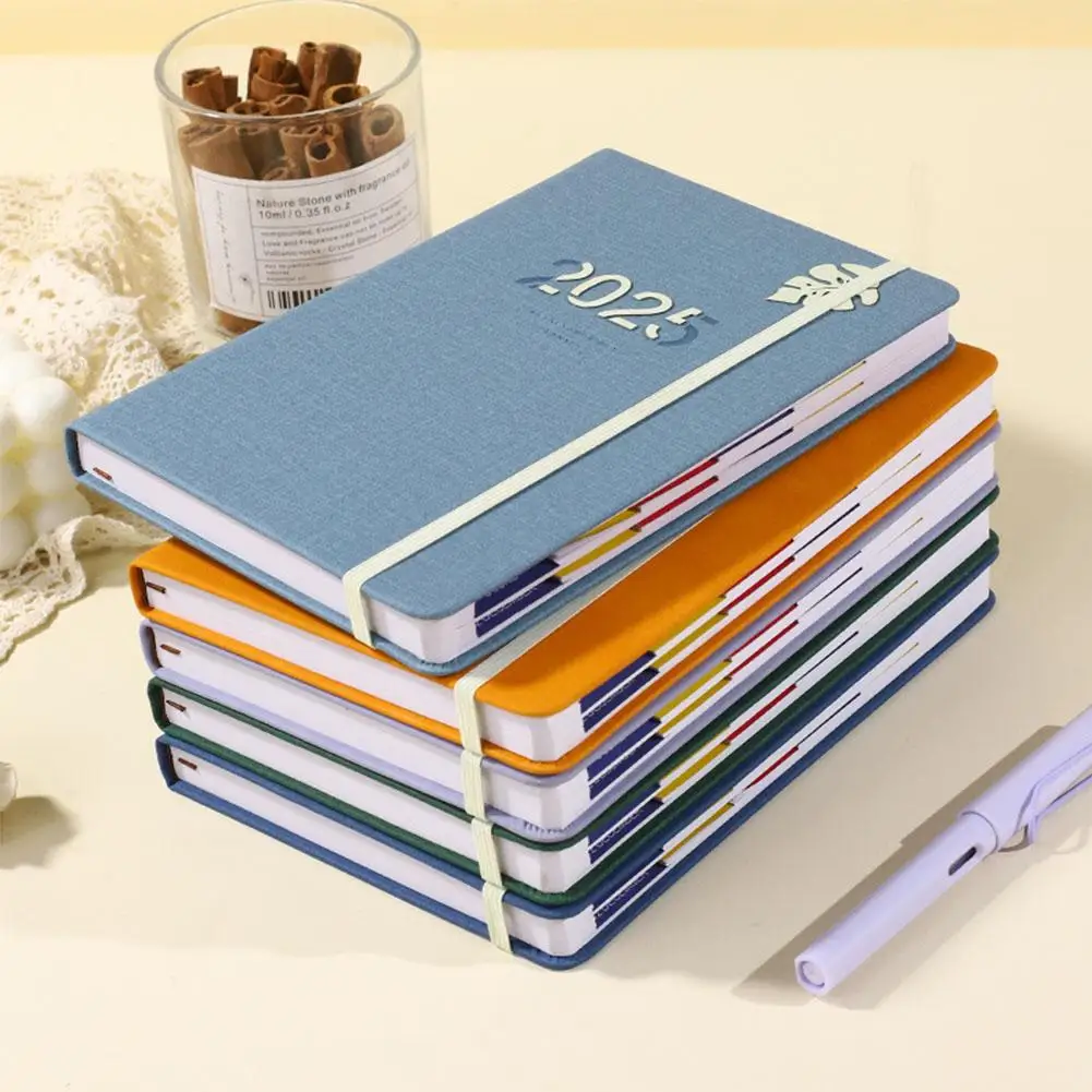 2025 Schedule Plan Notepad Time Management Notebook Diary Planner อุปกรณ์ Organizer สํานักงานนักเรียนหนังสือเดือนการเขียน X7H1