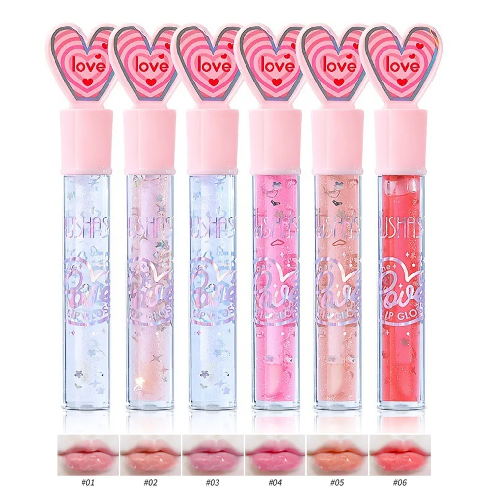 24pcs Glitter Glossy Plumping Lip Gloss Set Girls Woman Longlasting Moisturizing Lip Oil Lips Makeup Bulk Wholesale