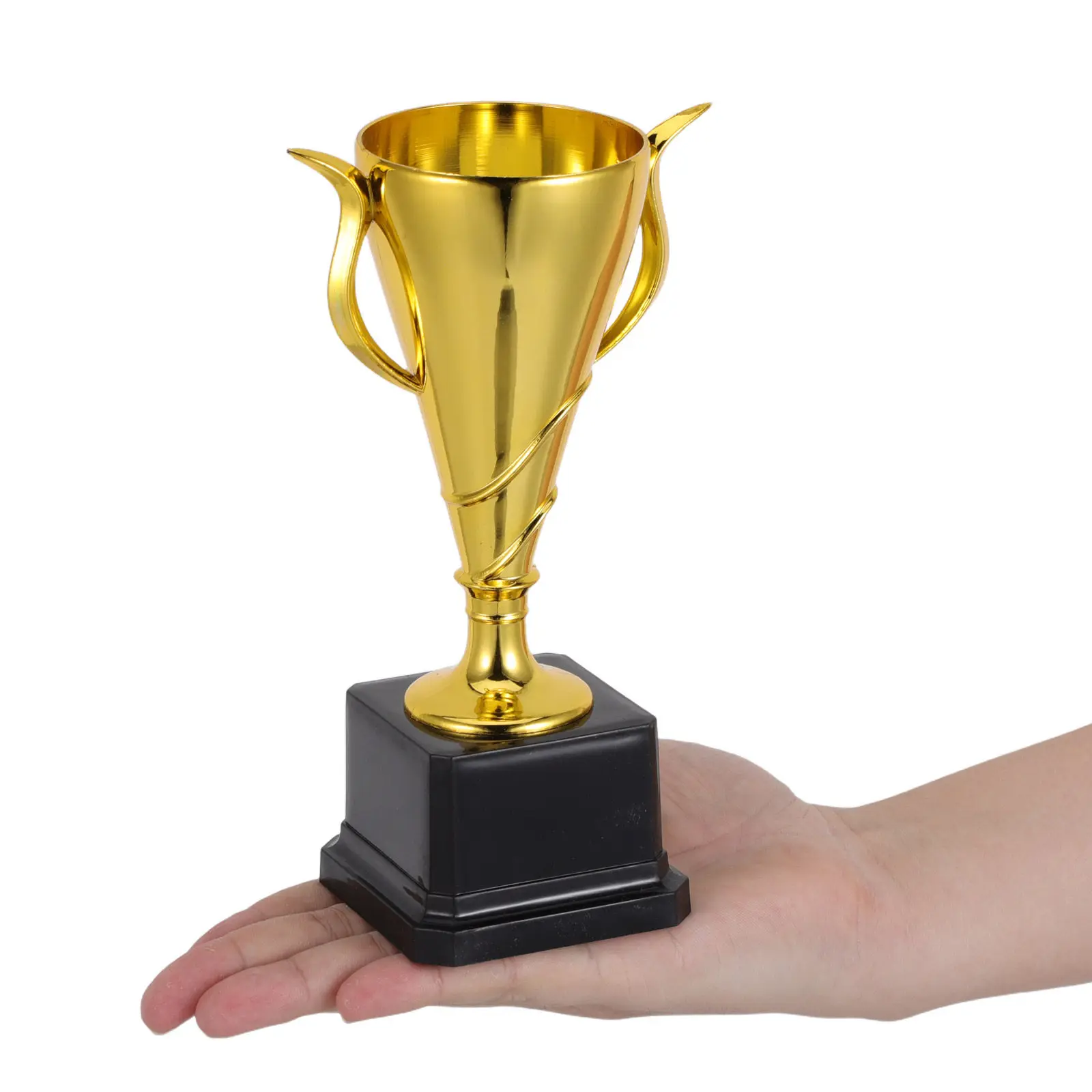 Gold Award Trophy Student Sports Competition Lightweight Plastic Cup Football Basketball First Place School Reward Party Favor