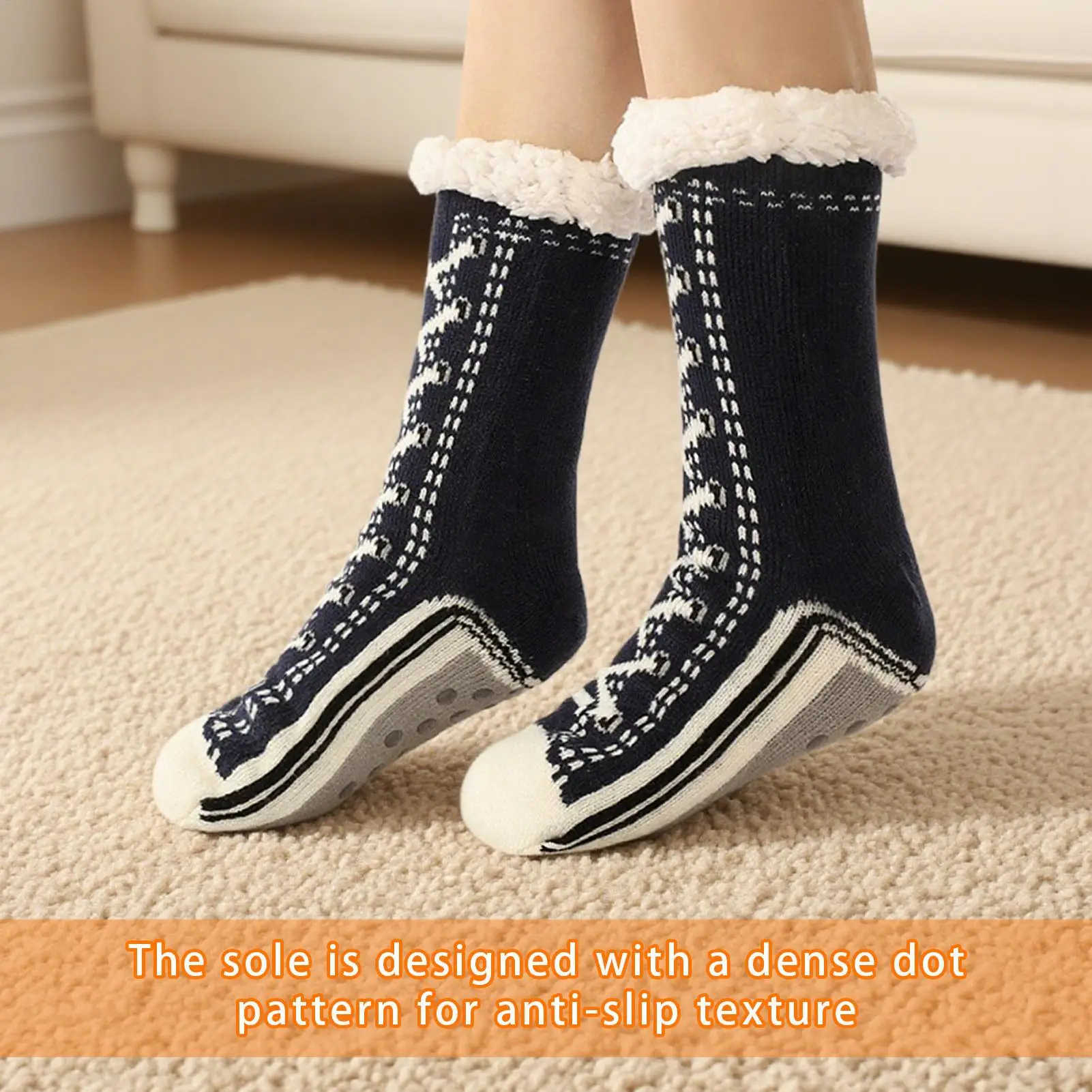 Electric Socks USB Non Slip Foot Warmers Camping Supplies For Boot Winter Travel Cold House Autumn Sleeping Outdoor Shoes view 2