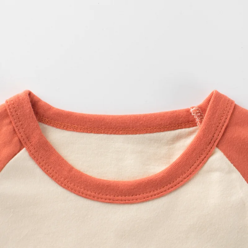 1-9T Toddler Kid Baby Boys T Shirt Autumn Winter Clothes Cotton Basic Top Loose Infant Tshirt Cute Sweet Children Tee Outfit