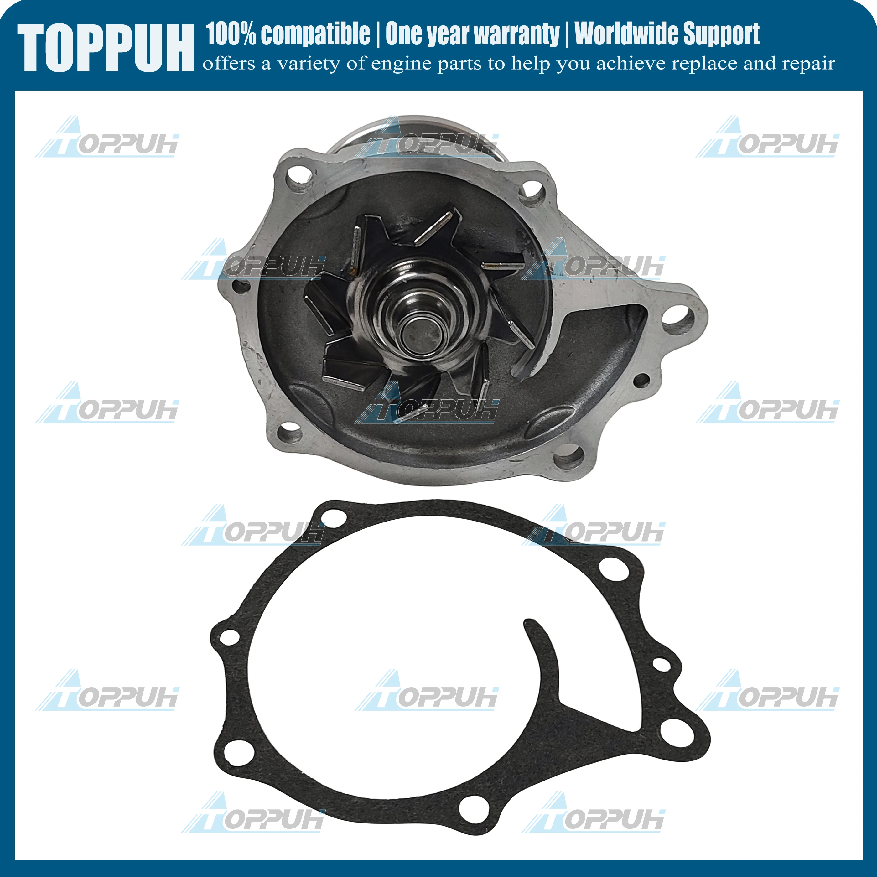 New 21010-FU425 Water Pump 21010-FU400,21010-FU40J,NI21010-FU425 For Nissan Forklift K15 K21 K25 Engine