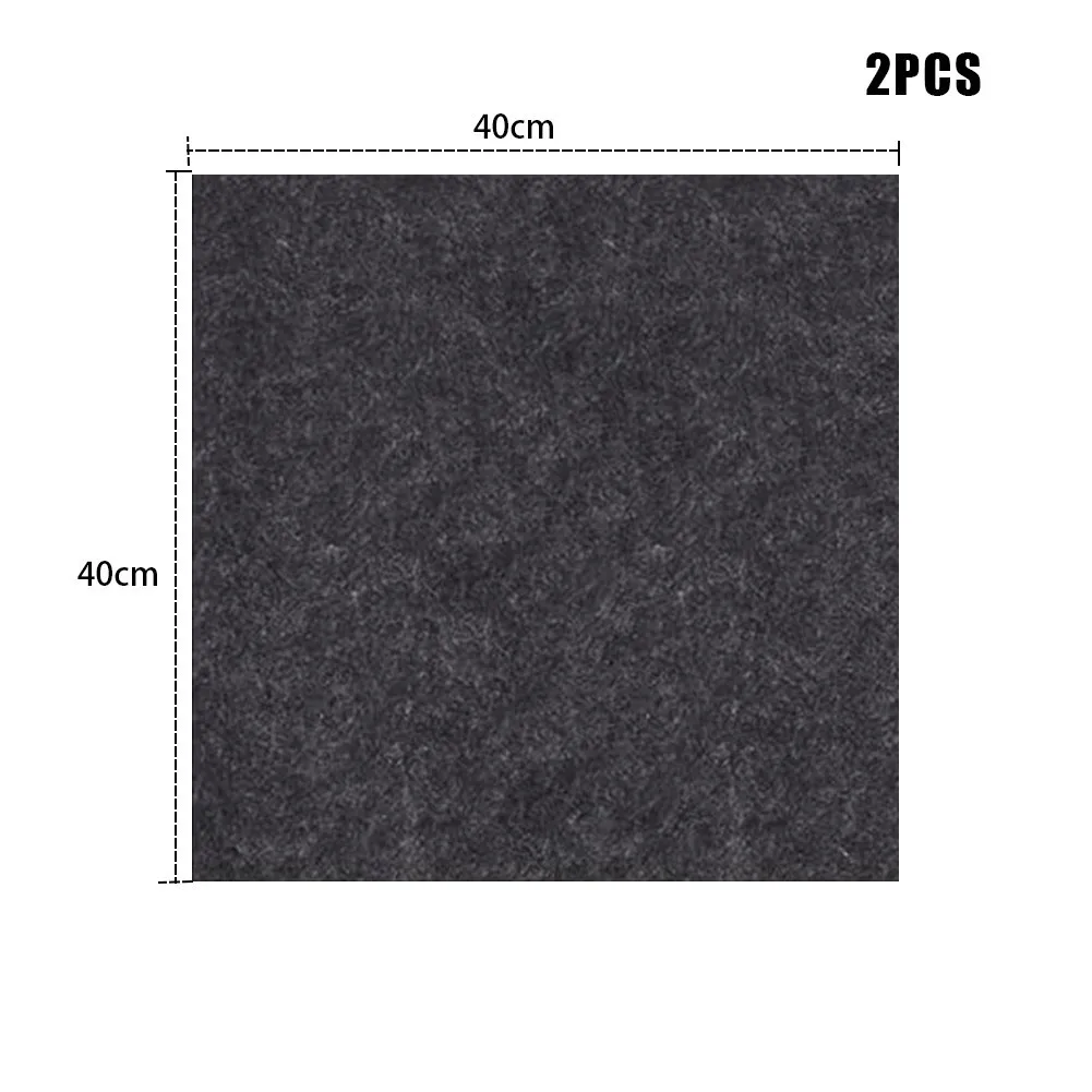 Reptile Mat Carpet 2pcs Grey Terrarium Bedding Liner for Bearded Dragons Snakes Turtles Geckos Hermit Crabs Low Maintenance