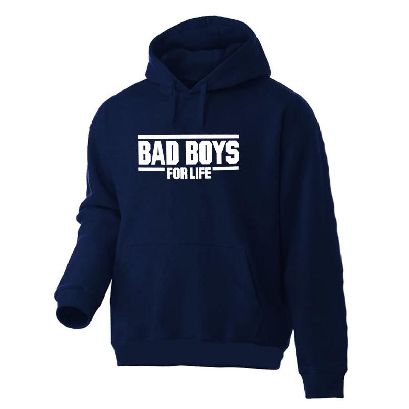 Bad Boys for Life-Sweat à capuche imprimé pour hommes et femmes, chemise de protection, simple, respirant, mode décontractée, printemps, automne, nouveau