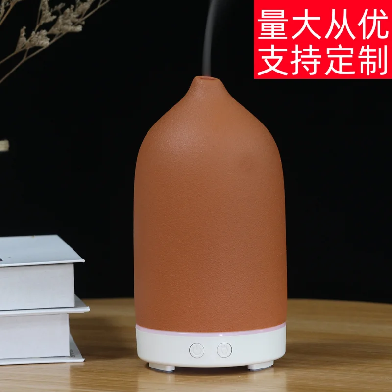 

100 мл креативный керамический увлажнитель с коротким носиком, красочный белый керамический 5 В, аромадиффузор, ультразвуковой диффузор эфирного масла