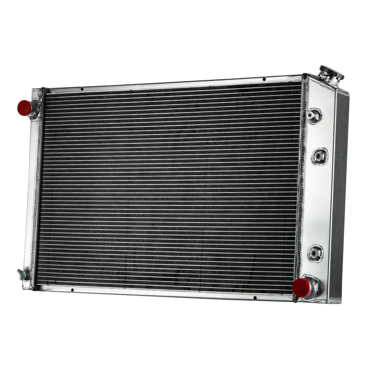 

GTGMOTO 4 Row Aluminum Radiator for Chevy C/K Truck C10 /C20 /C30 K10 /K20 AT 1973-1987