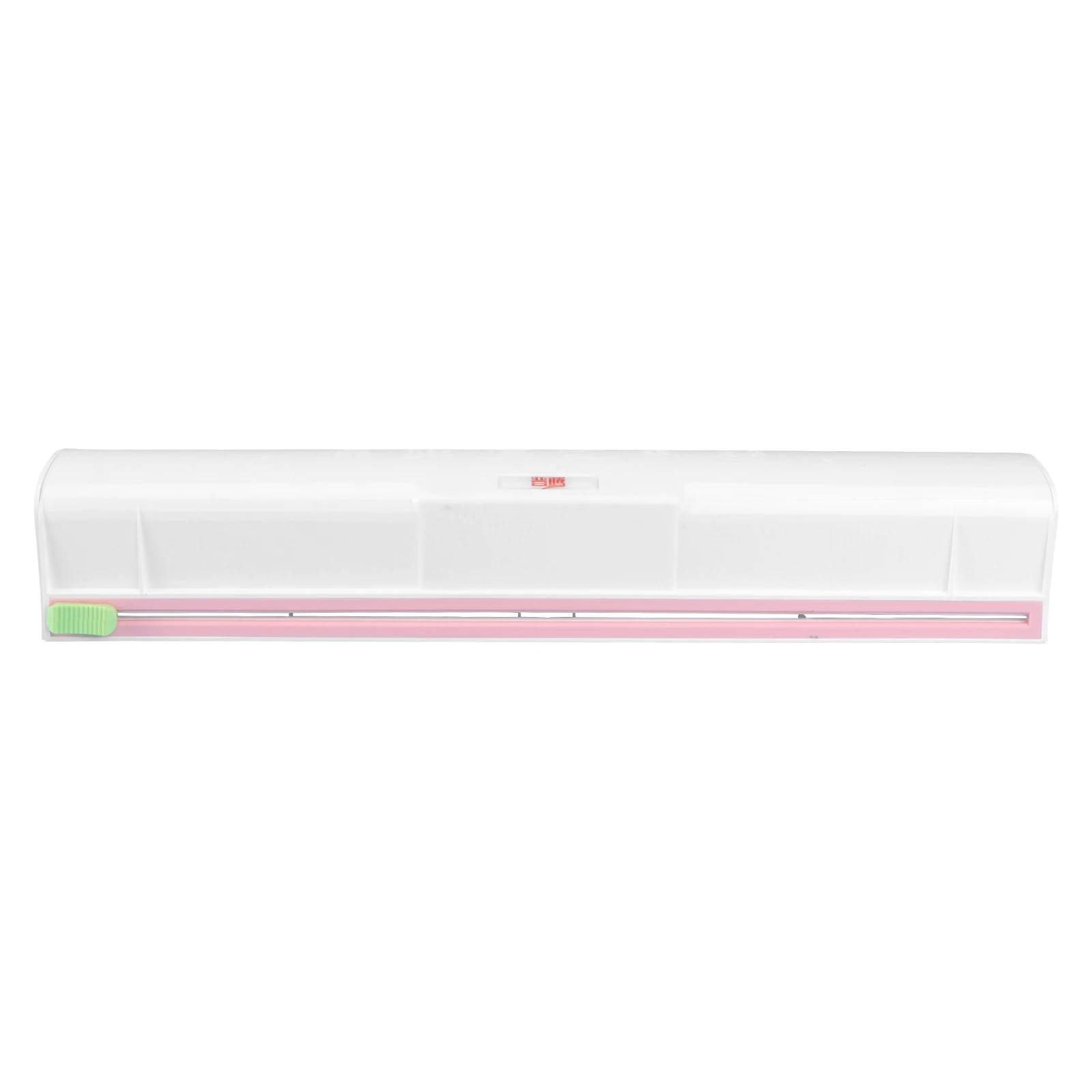 

Premium Cling Film Dispenser Cutter Stainless Steel Storage Holder Kitchen Foil Cutting Box Wrap Tool Holder White
