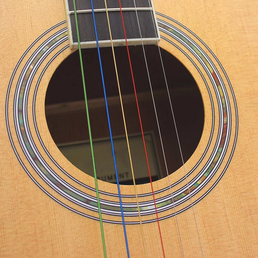 Environmental Guitar Strings Colored Nylon Copper Alloy Classic Folk Acoustic Guitar String