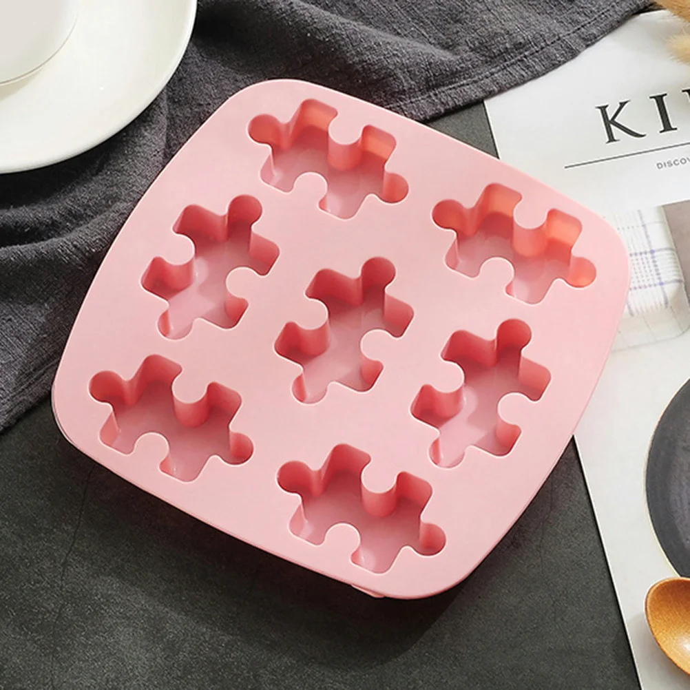 2 шт. Силиконовая форма для льда-паззла, оригинальный дизайн