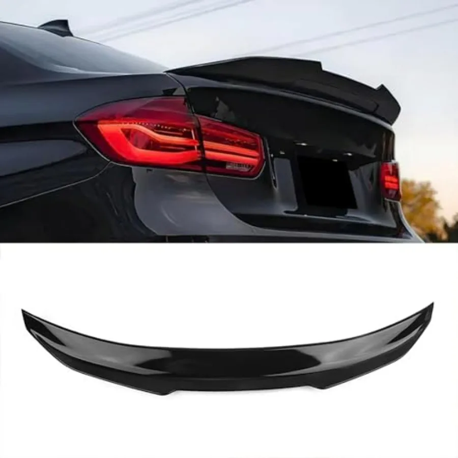 

Rear Trunk Spoiler for F30 Sedan, PSM Style Wing, Gloss Black ABS Material, Compatible with 2012-2018 BMW F30 3 Series 2014-201
