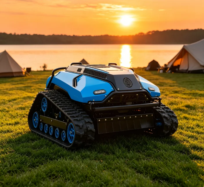 Self Propelled Gas Lawn Mower with 21 Inch Deck and Mulching Function Self Propelled Gas Lawn Mower
