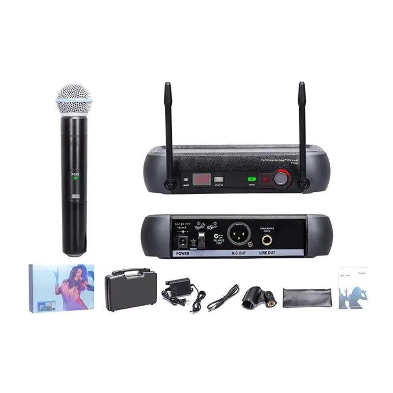 Microfono PGX24/BETA58A per microfono wireless portatile Shurees