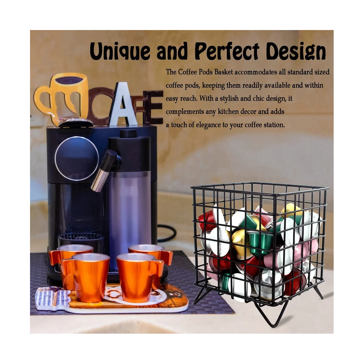 2 шт. держатель для кофейных капсул, органайзер для чашек K, фотография кофе, органайзер для чашек K, органайзер для хранения кофейных капсул