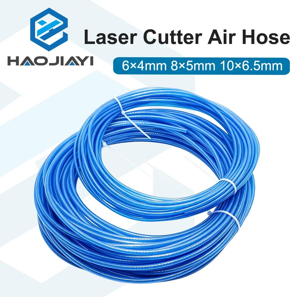 Pneumatic Air Hose For CO2 Laser Equipment Blue PU Flexible Tube Anti-Deformation Daily Repair Parts For Laser Engraving Cutter