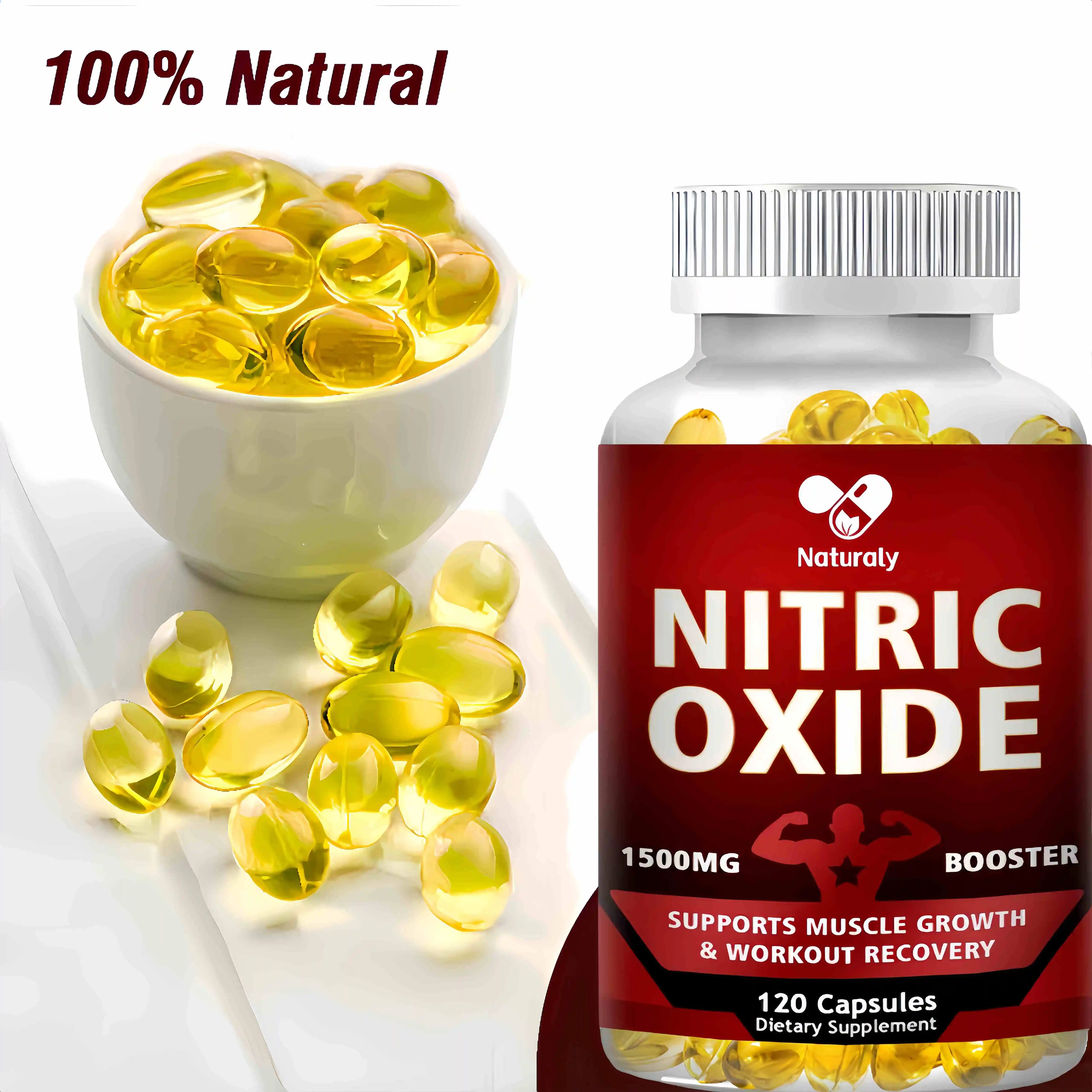 Super Nitric Oxide -L Arginine Strength-Helps Improve Workout Performance-Muscle Growth & Strengthening, Physical Fitness