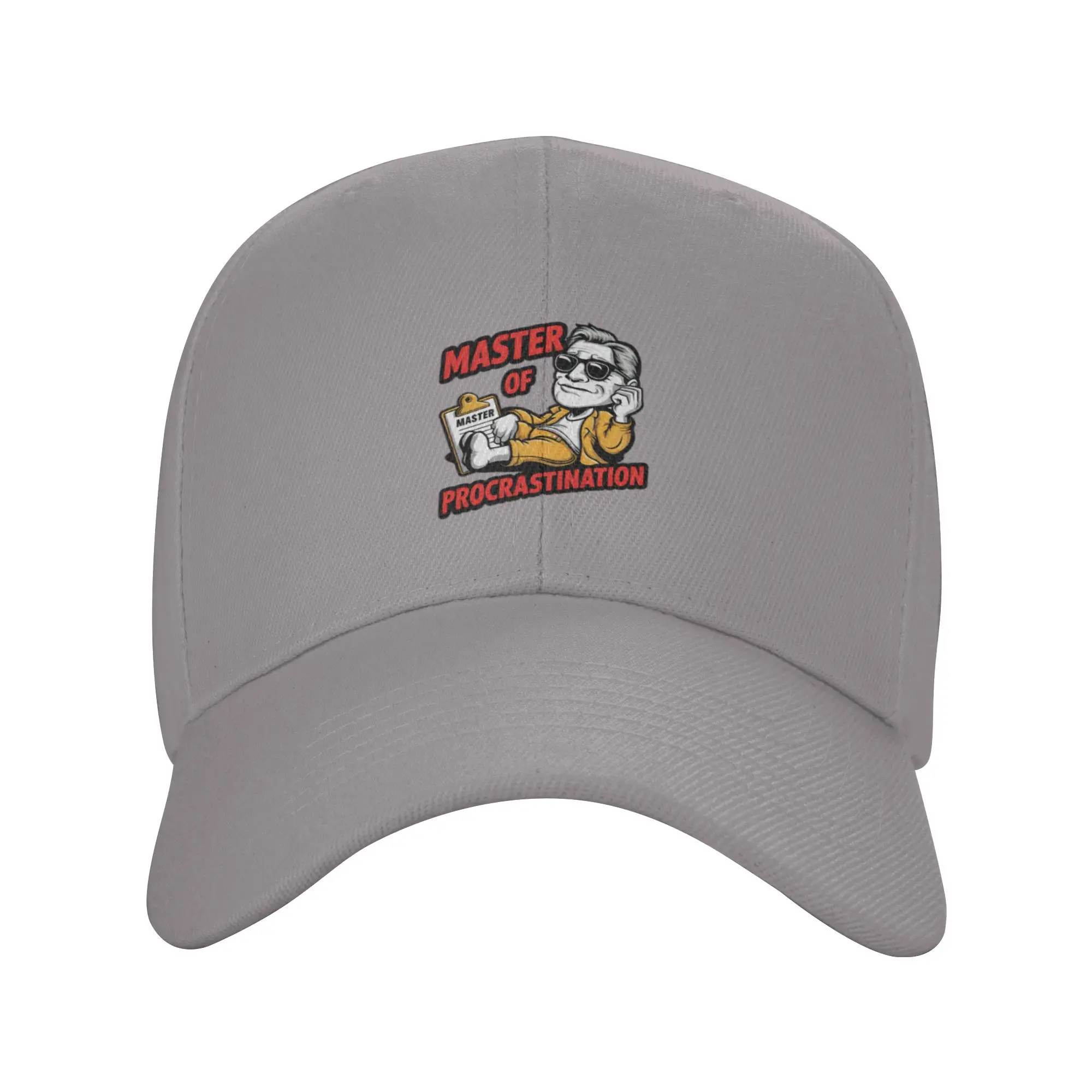 Hot Sale Master of procrastination  Baseball Cap  Plain Caps Women  Flea Market Caps Women