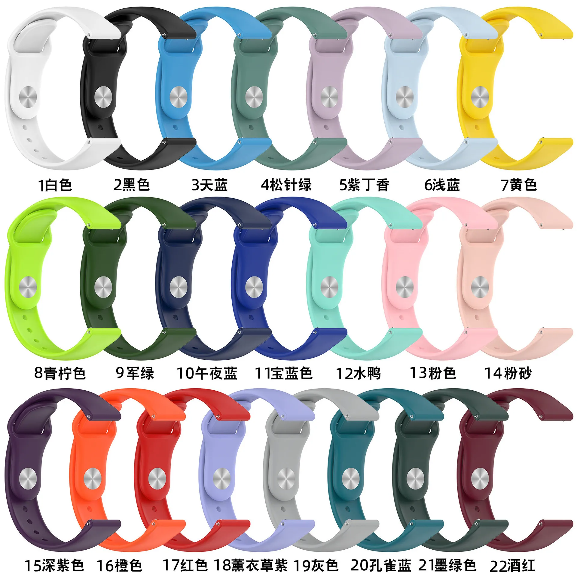 22mm Soft Silicone Strap for Xiaomi Redmi Watch 5 Active Comfortable replaceable wristband Correa for Redmi Watch 5 Lite Band