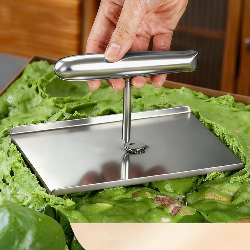 Premium Stainless Steel Nougat Press For For Yujian Baking Mold Professional Kitchen Pastry Flattening Shaping Equipment