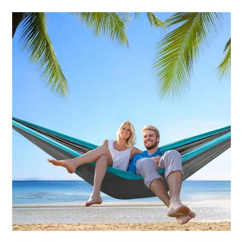 

Colorful Portable Camping Hammock, AntiRollover Design, UltraLight Thin, Single Person Breathable Comfortable Hammock, Lightwei