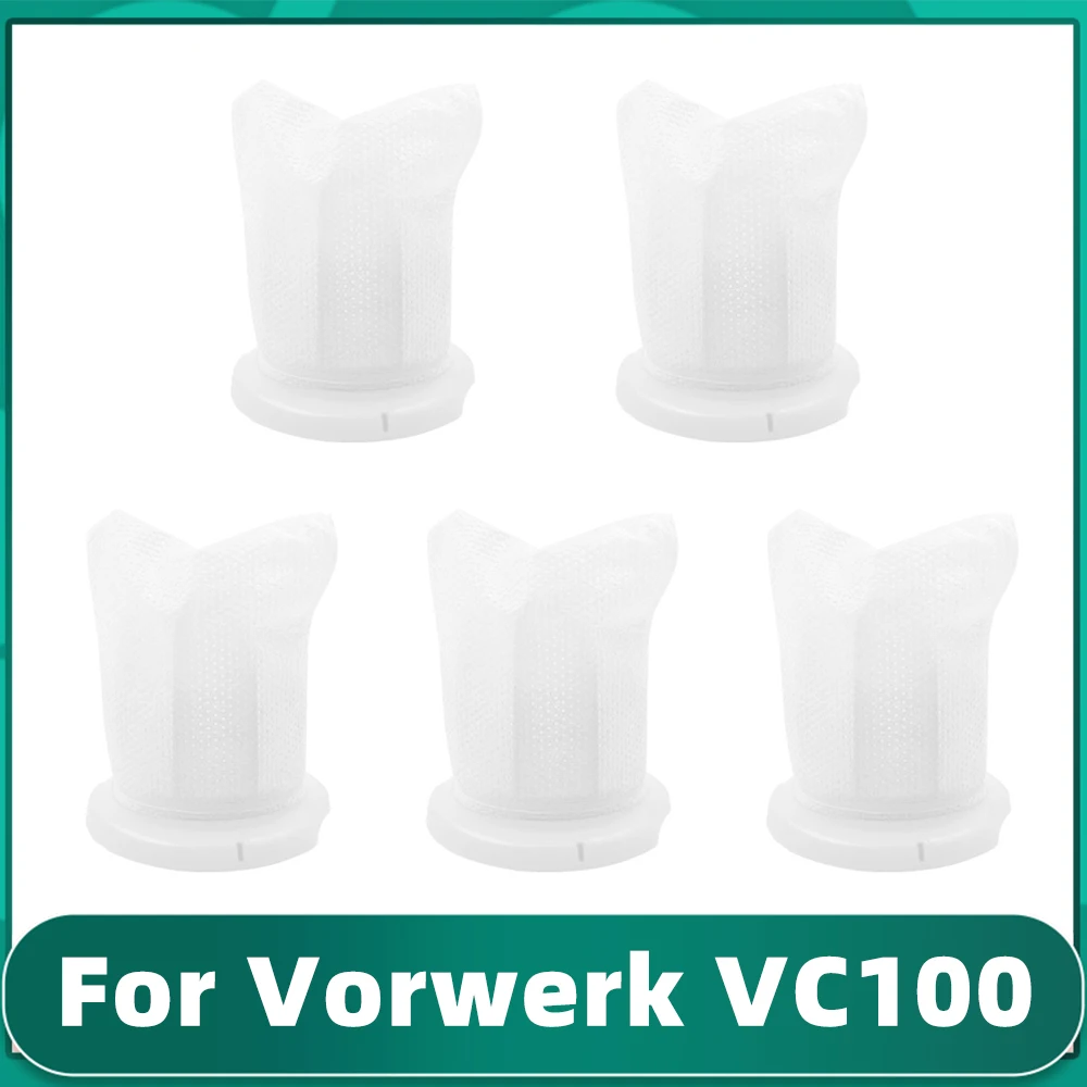 For Vorwerk VC100 Vacuum Cleaner Soft Inner Filter Set Replacement Spare Part Kit Accessories