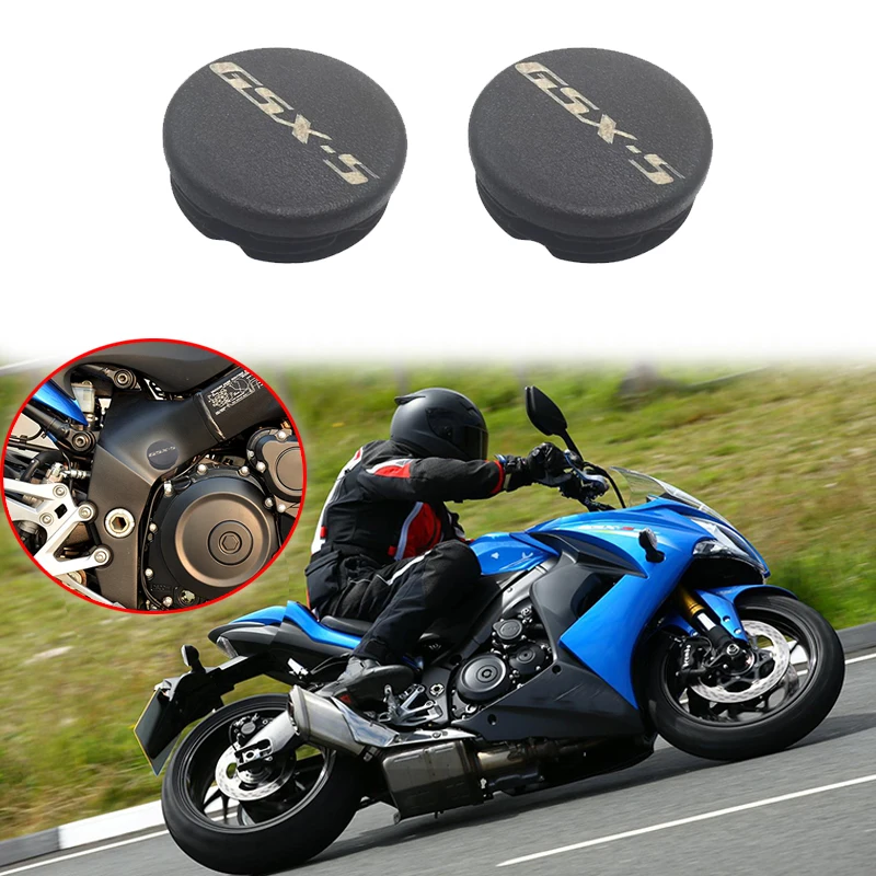 For Suzuki GSX-S1000 GSX-S1000F GSX-S1000GT GSXS1000 2015-2022 Motorcycle Frame Hole Cover Caps Plug Decorative Frame Cap Set