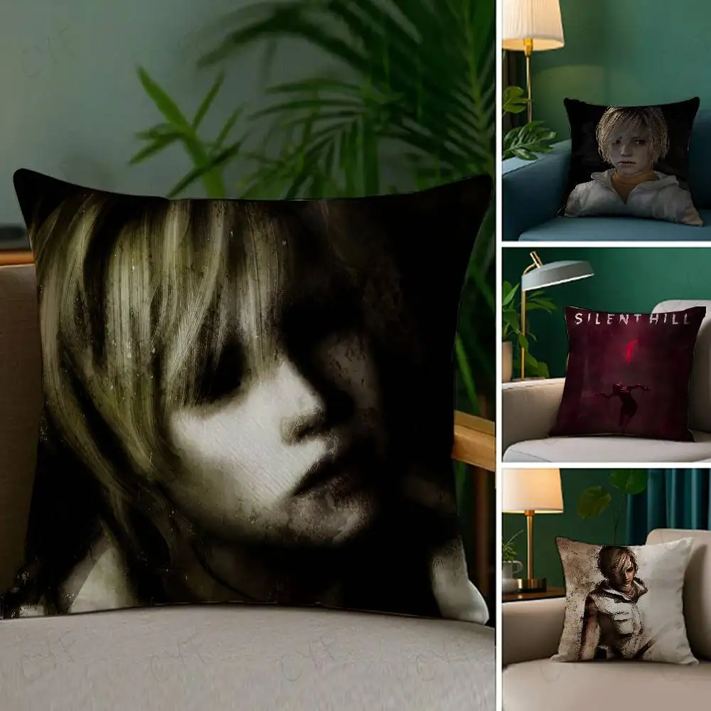 

3Horrible Movie S-Silent Hill 3 Pillow Case Custom Printed Brushed Fleece Pillow, Baby Skin-Touch, Eco-Friendly Dye-Sublimation
