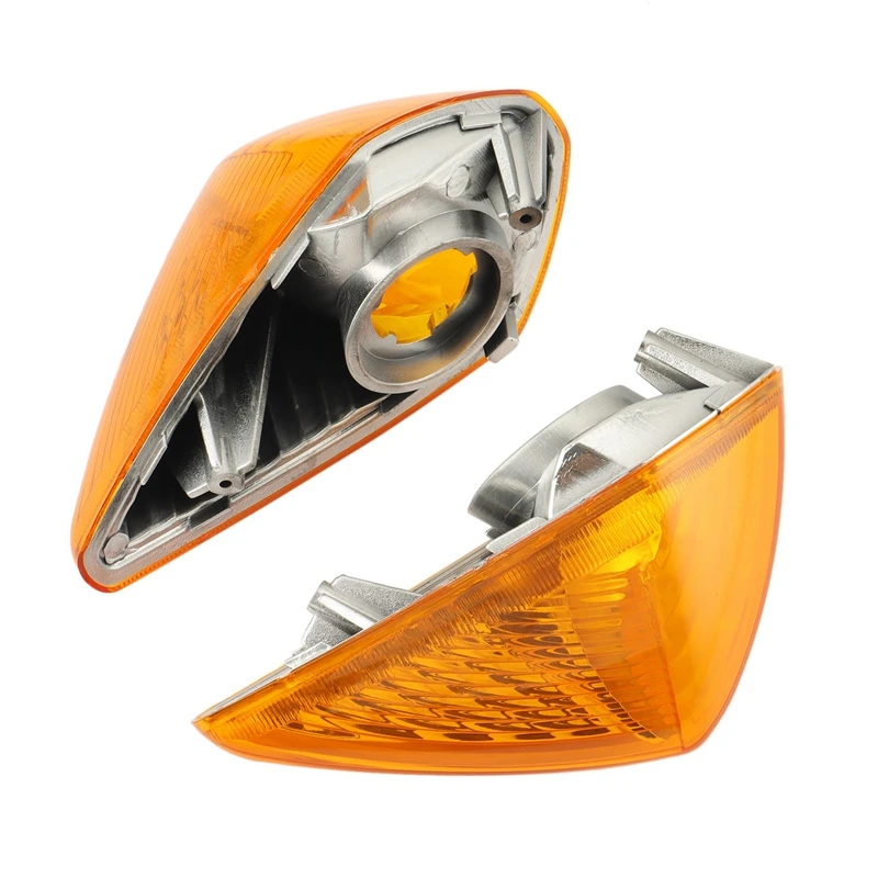 Motorcycle Turn Signal Indicator Light For Honda VFR800 VFR 800 1998-2001 Orange Lens