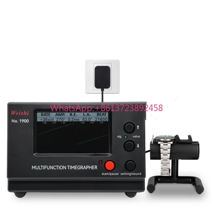 2026 New Weishi 1900 Timegrapher Wristwatch Tools & Parts Watch Movement Tester Essential Watch Repair Tool for Watchmaker